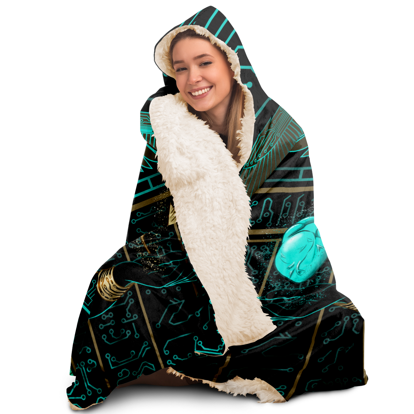 Anubitron Hooded Blanket
