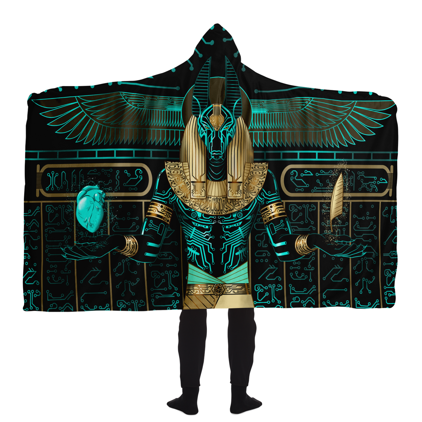 Anubitron Hooded Blanket