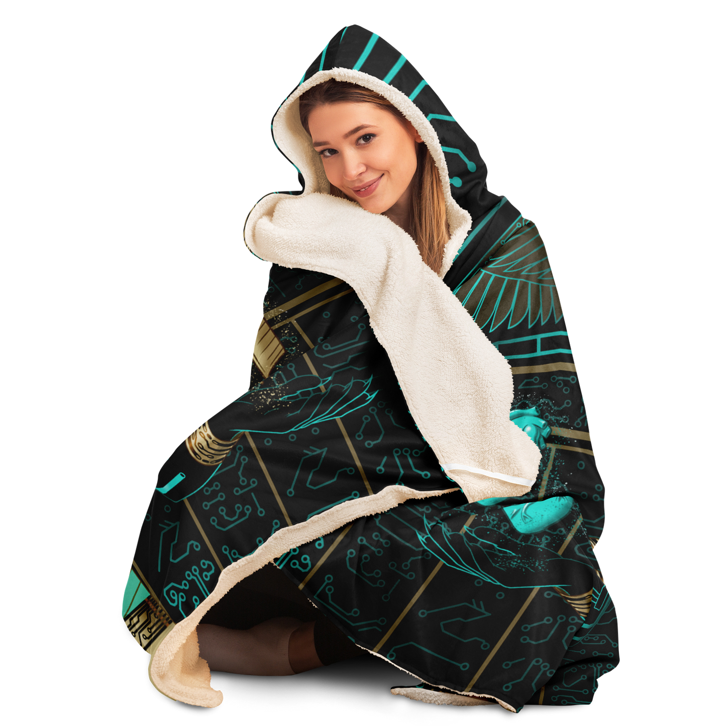 Anubitron Hooded Blanket